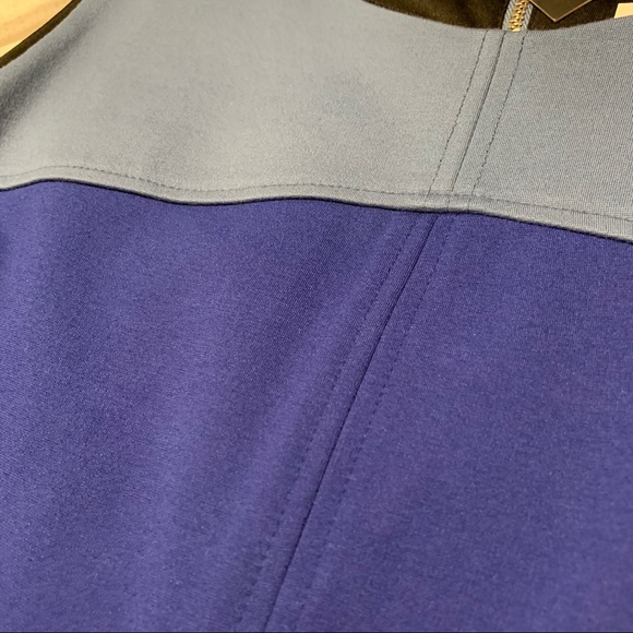 Tahari color block shift dress - Picture 4 of 4